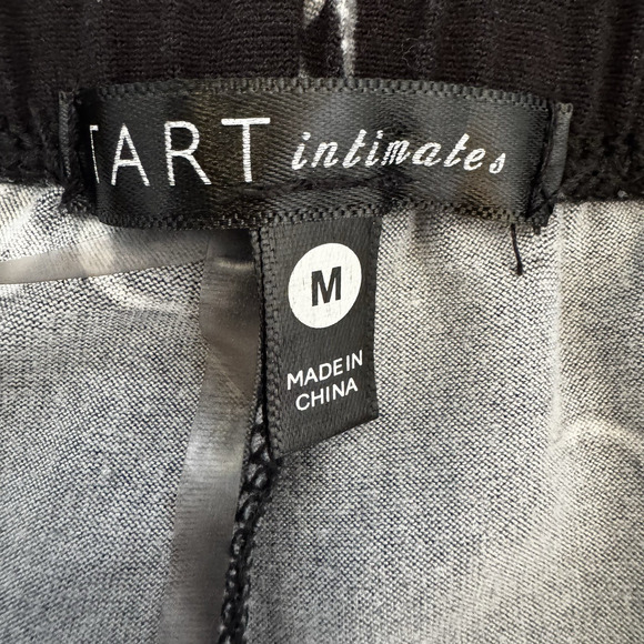 TART Intimates Pajama Set Womens Medium Leopard Print Soft Button Up Athleisure - Picture 9 of 11